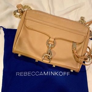 NWT Rebecca Minkoff Camel Crossbody Bag